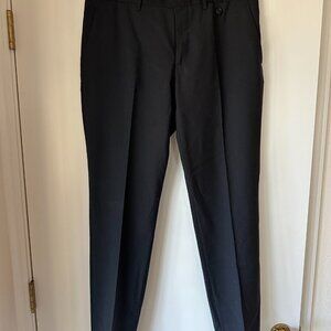 Prada Men’s Black Pinstripe Dress Pants — 34x32 — Like New